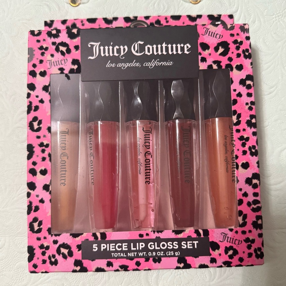 Juicy Couture Lip Gloss Collection - Pink and Gold Hues🩷⭐️🩷